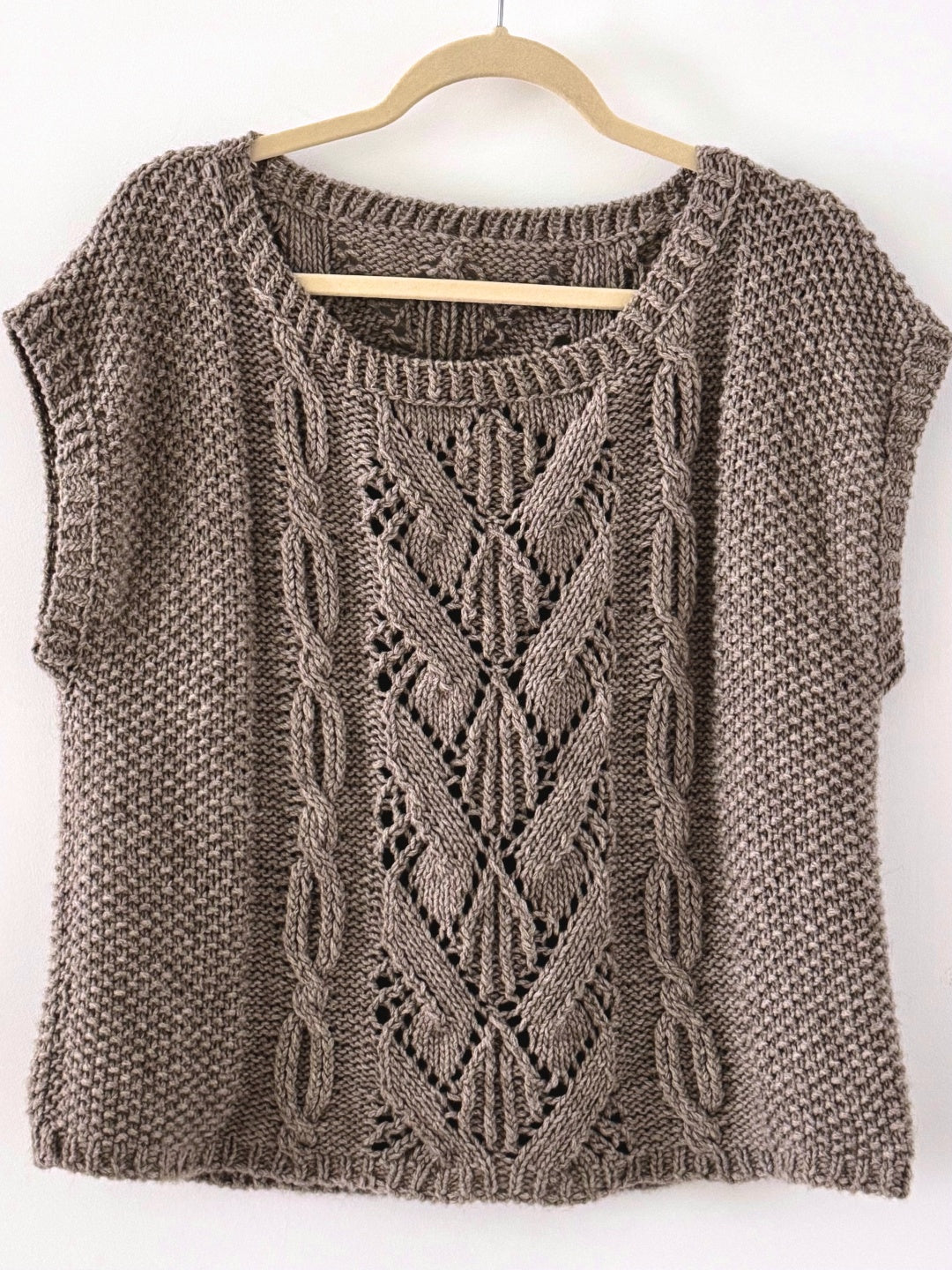 Glendy Vest | Knitting Pattern and Optional Kits