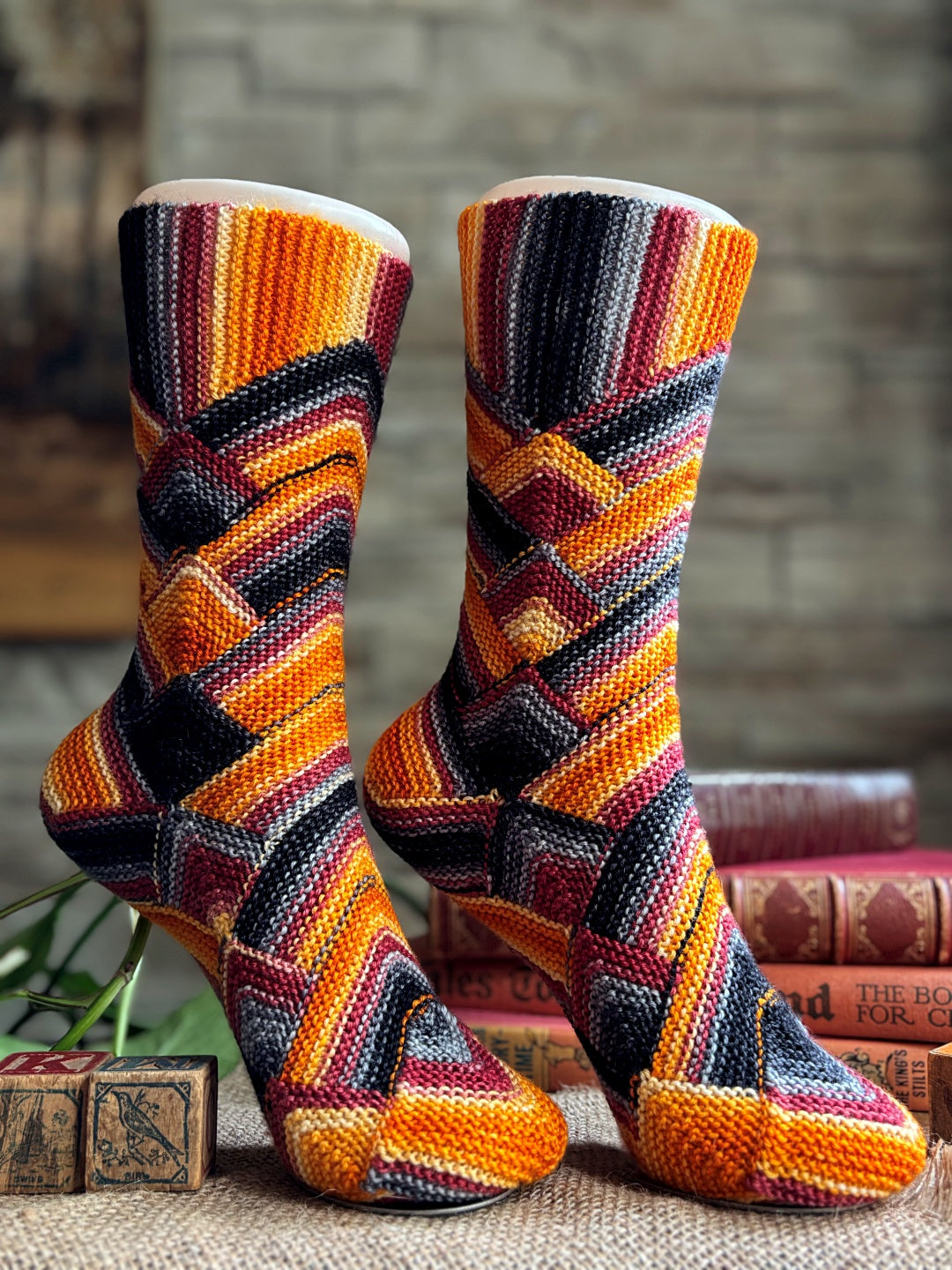 Concavity Socks | Knitting pattern and Optional kit