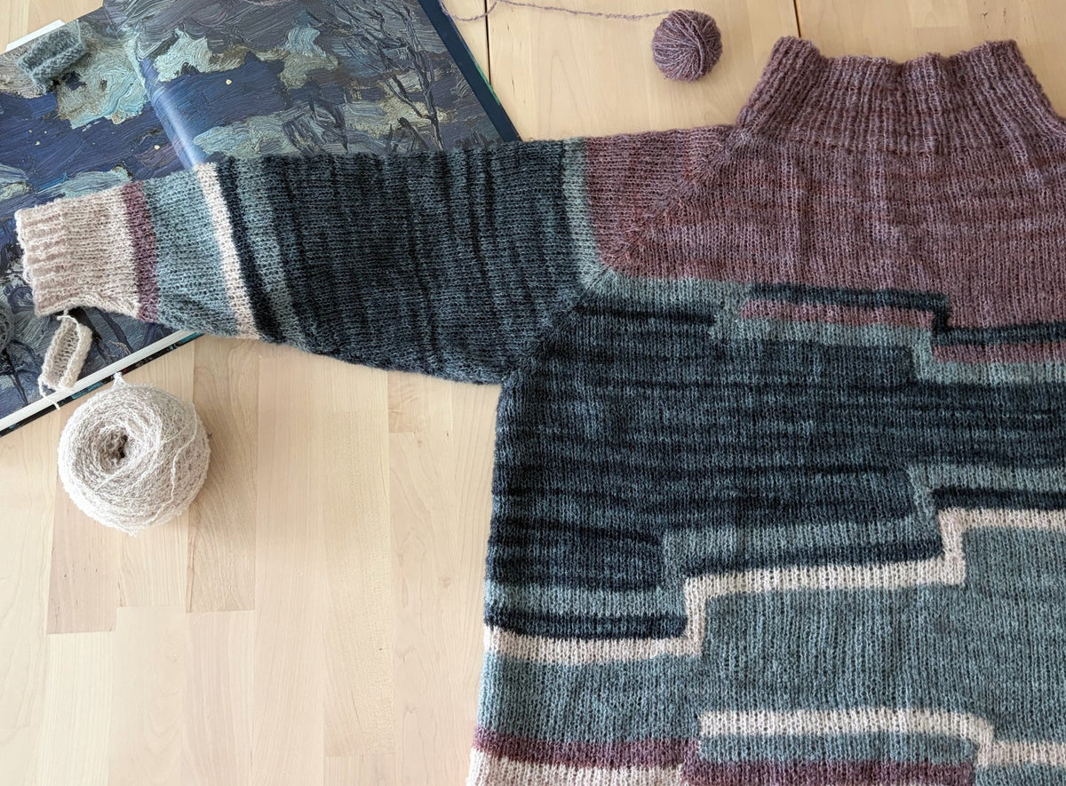 Nocturne Sweater - Knitting Pattern and Optional Kits